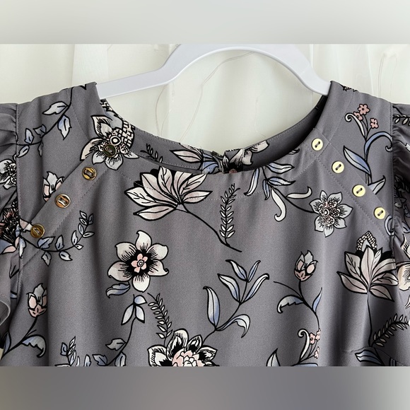 Loft Dress Purple Floral Women’s size XS - Picture 2 of 7